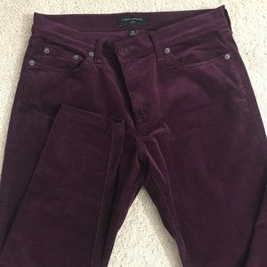 Banana republic cordury skinny jeans